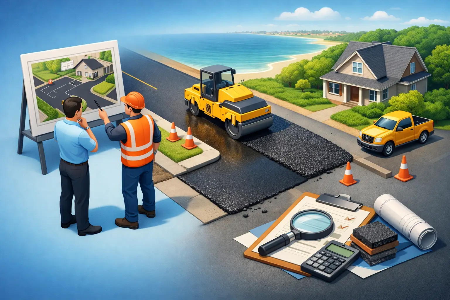 How to Choose an Asphalt Contractor on Long Island
