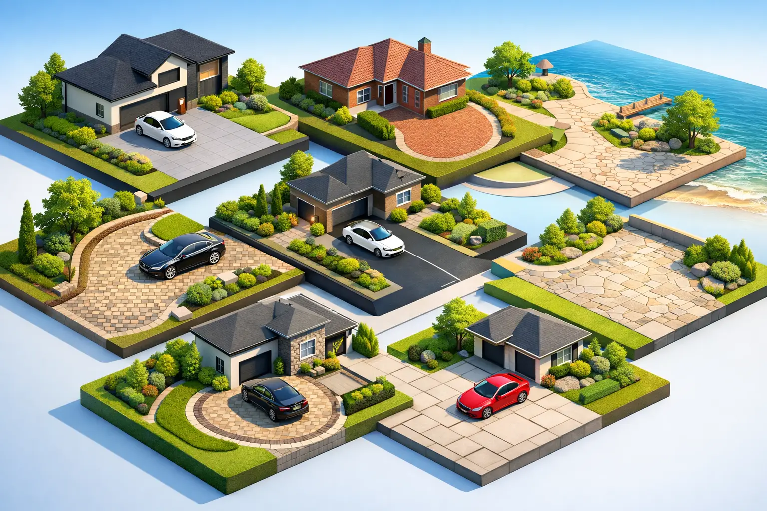 7 Driveway Paving Project Examples for Long Island